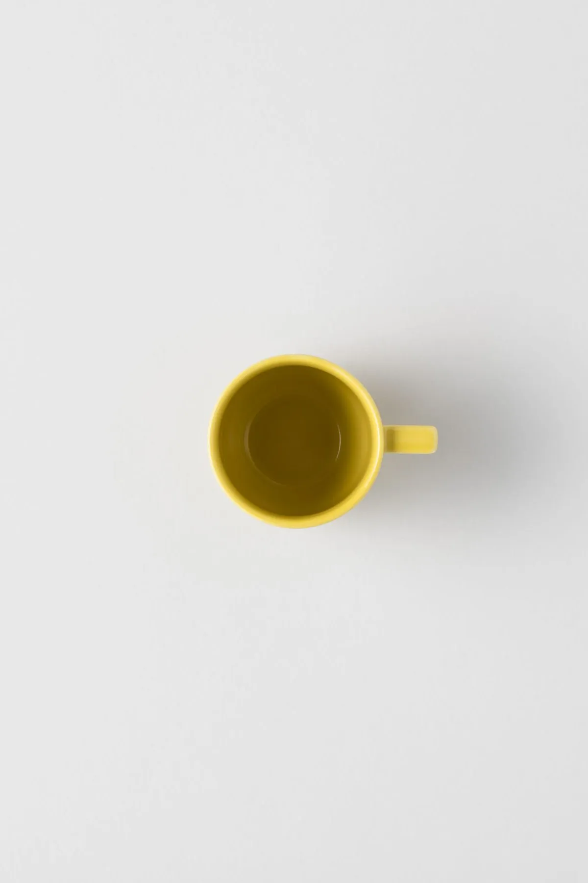 Block Mug Big - Mustard